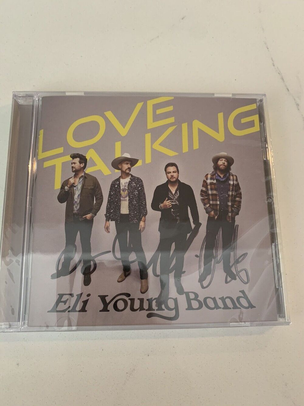 Love Talking by Eli Young Band CD 2022 AUTOGRAPHED/SIGNED